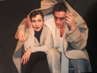 Veronica Gulbe with Alexey Shkatov in the musical «Kerry»